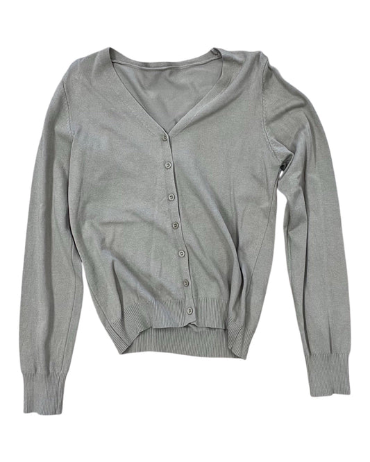 Cardigan By Emery Rose In Green, Size:M
