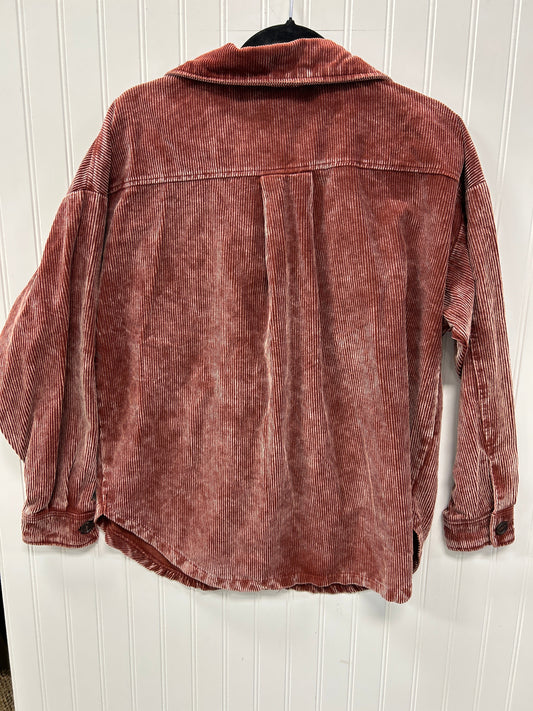 Jacket Other By Zenana In Brown, Size:S