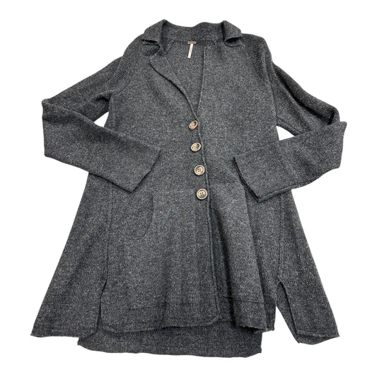 Cardigan By Free People In Grey, Size:S