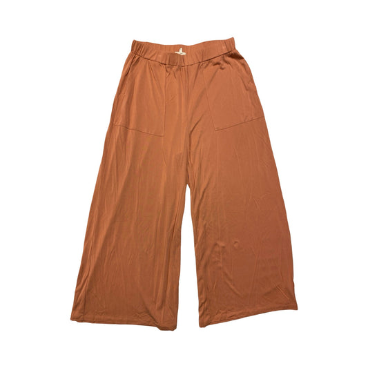 Pants Wide Leg By Mystree In Orange, Size:L