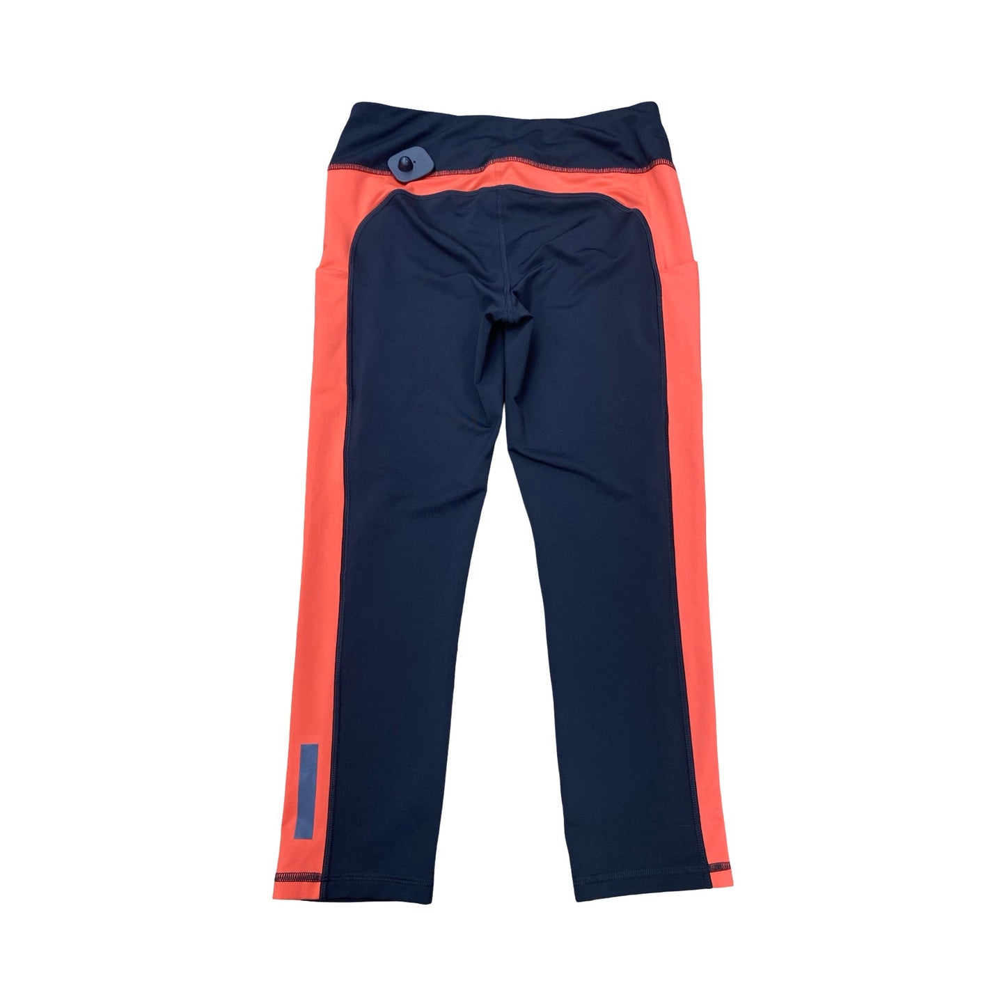 Athletic Leggings By Lucy In Black & Pink, Size:M