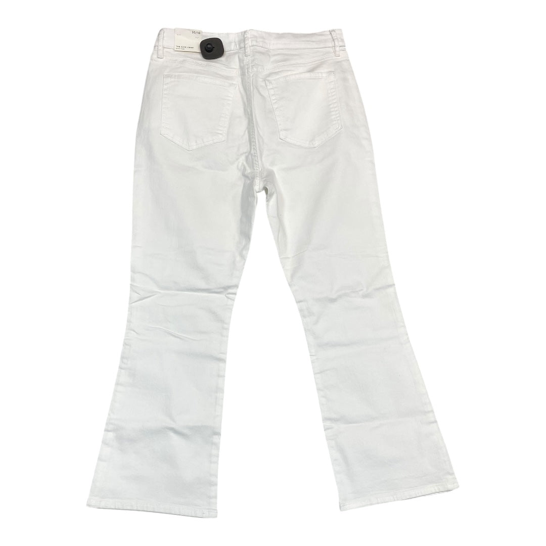 Jeans Boot Cut By Loft In White, Size:10