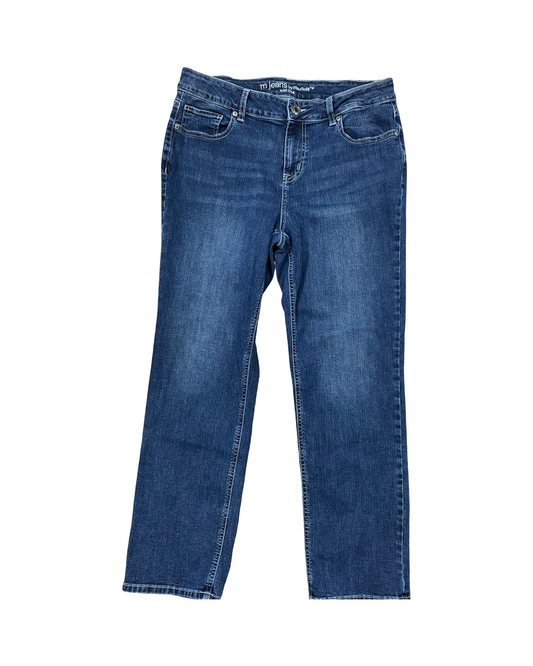 Jeans Boot Cut By Maurices In Blue Denim, Size:14P
