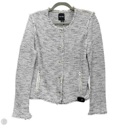 Blazer By Nic + Zoe In Blue & White, Size: L