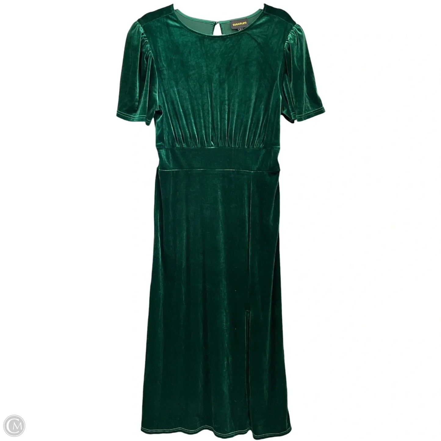 Dress Casual Maxi By Sugar Lips In Green, Size: L