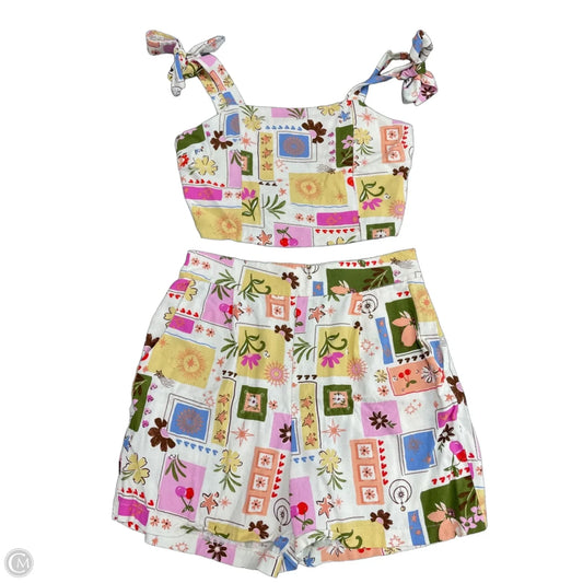 Shorts Set By Monteau In Multi-colored, Size: Xl