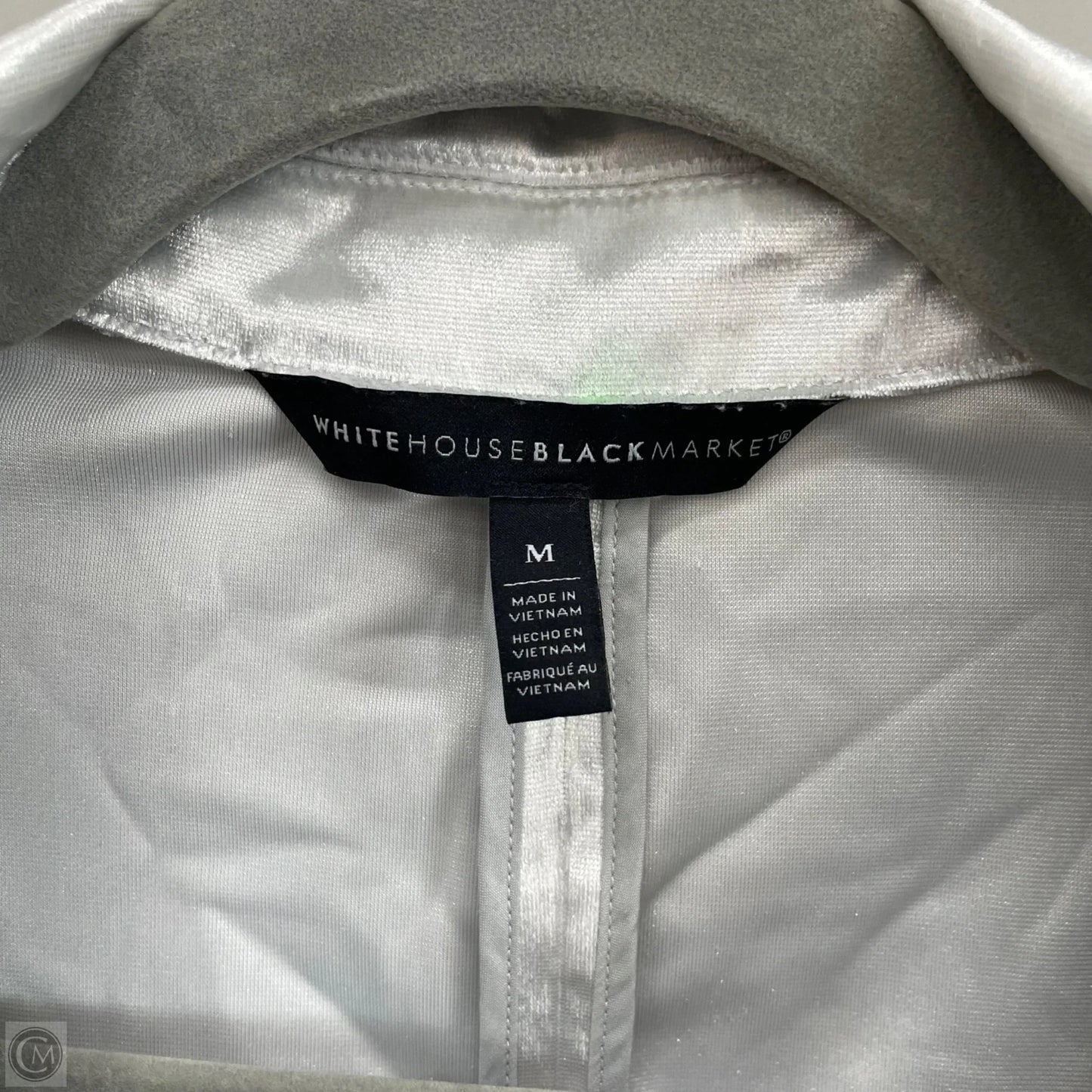 Blazer By White House Black Market In Silver, Size: M