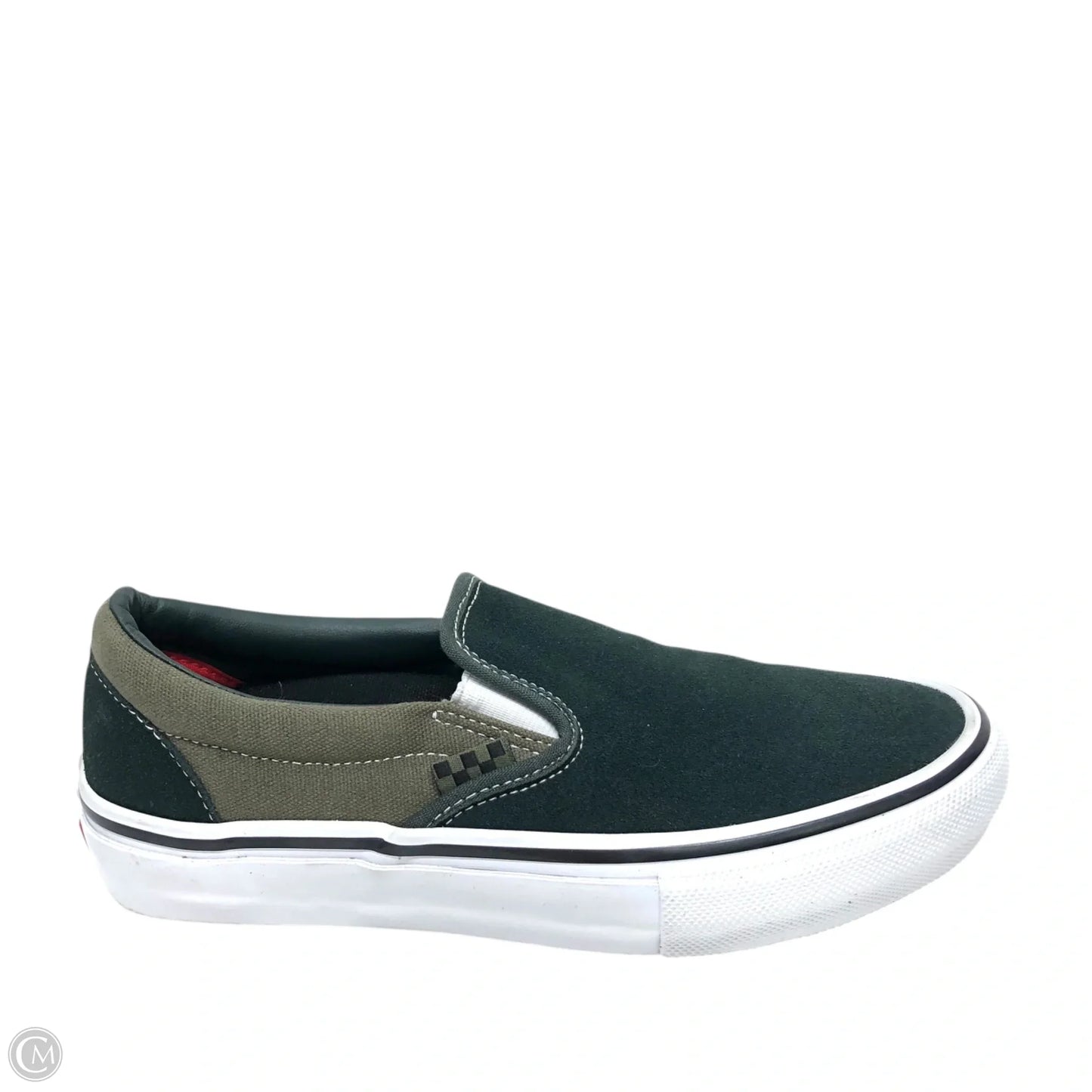 Shoes Sneakers By Vans In Green, Size: 8
