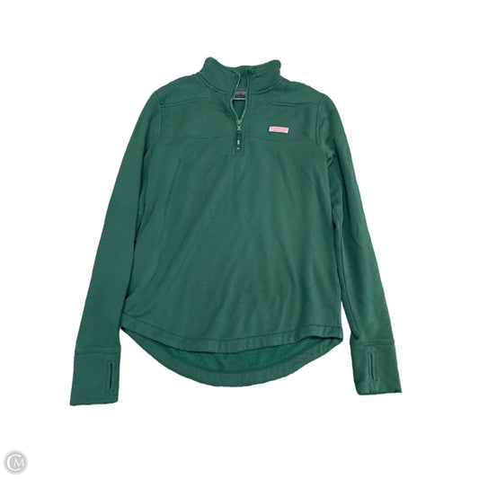Sweatshirt Crewneck By Vineyard Vines In Green, Size: S