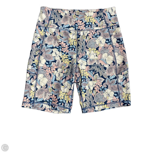 Athletic Shorts By Tahari In Floral Print, Size: 1x