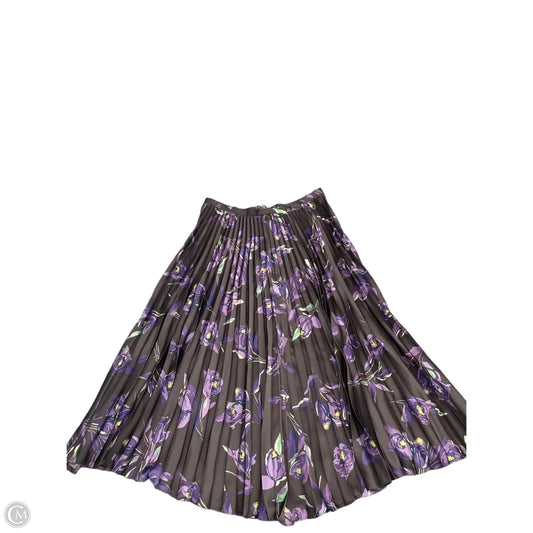 Skirt Maxi By Lauren By Ralph Lauren In Brown & Purple, Size: 6