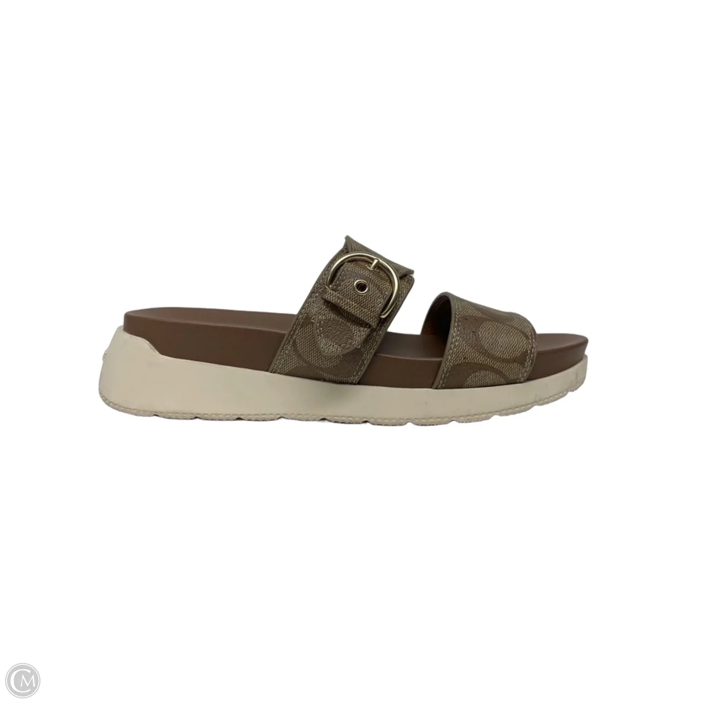Shoes Designer By Coach In Brown, Size: 7