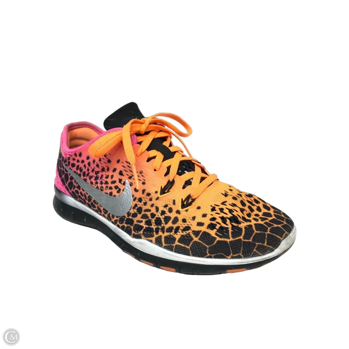 Shoes Athletic By Nike In Orange & Pink, Size: 7.5
