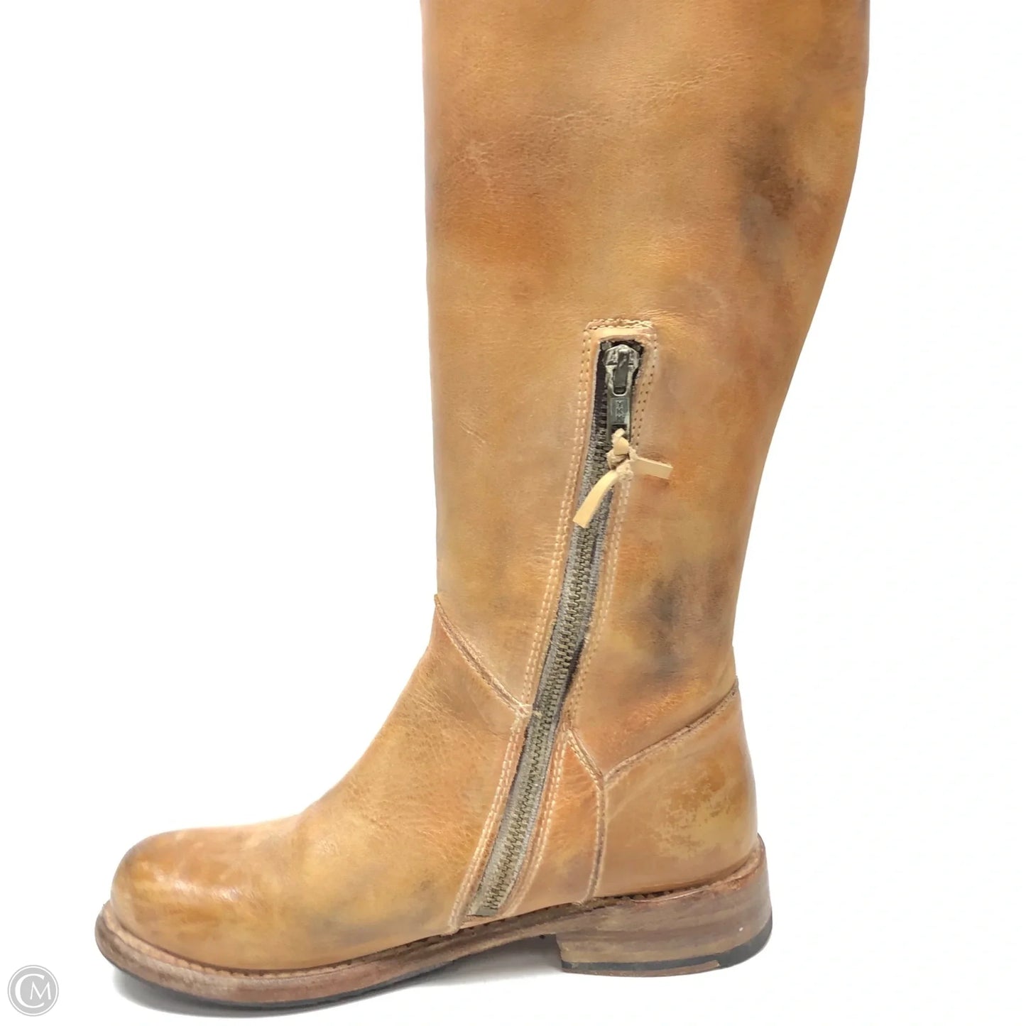 Boots Knee Flats By Bed Stu In Brown, Size: 6