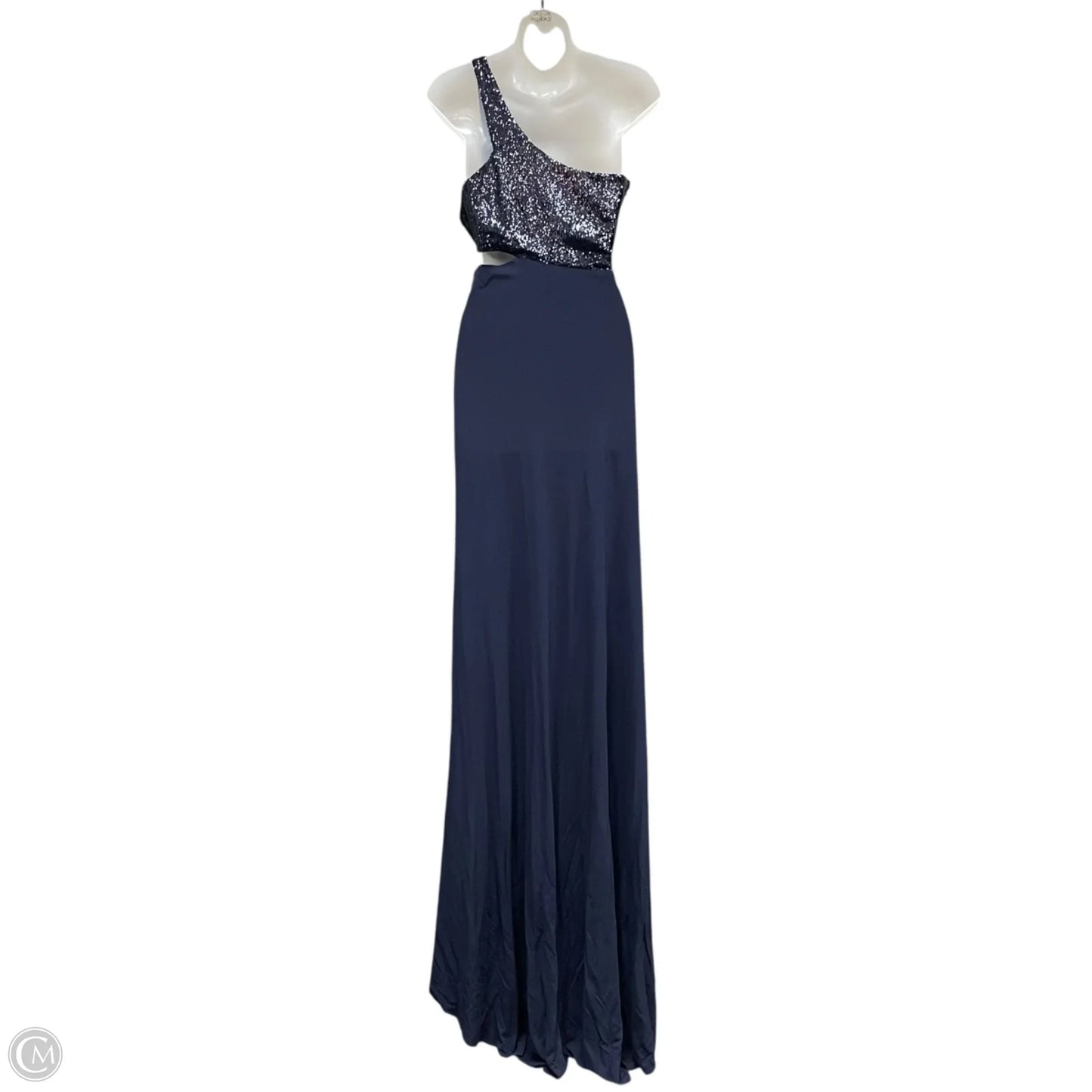 Dress Designer By Halston In Navy, Size: 8