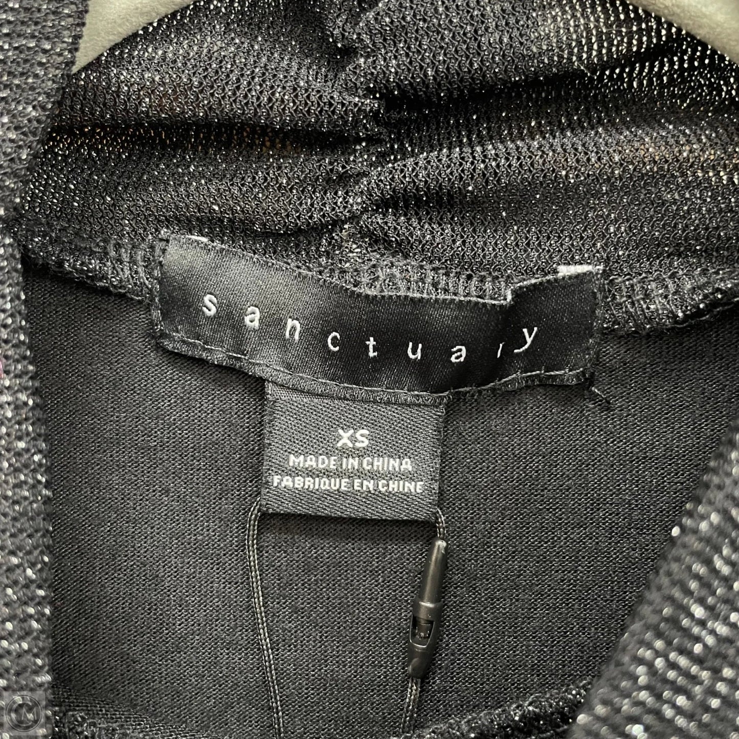 Top Long Sleeve By Sanctuary In Black, Size: Xs