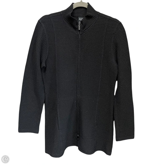 Jacket Other By Eileen Fisher In Black, Size: S