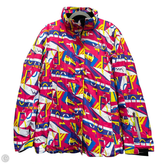 Jacket Puffer & Quilted By Clothes Mentor In Multi-colored, Size: Xl