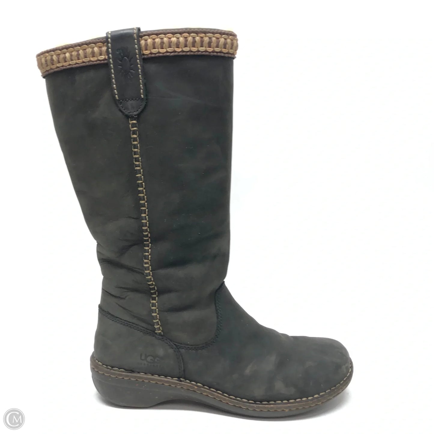 Boots Designer By Ugg In Black, Size: 9