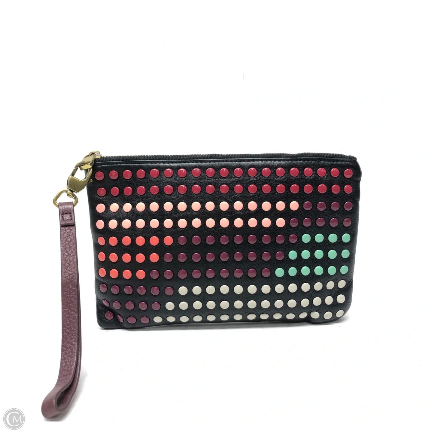 Wristlet Leather By Fossil, Size: Medium