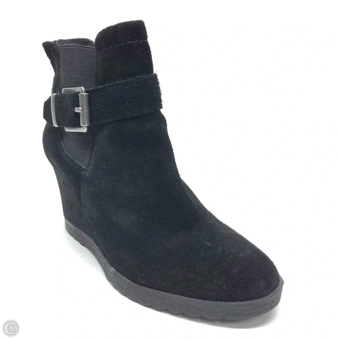 Boots Ankle Heels By Vince Camuto In Black, Size: 8