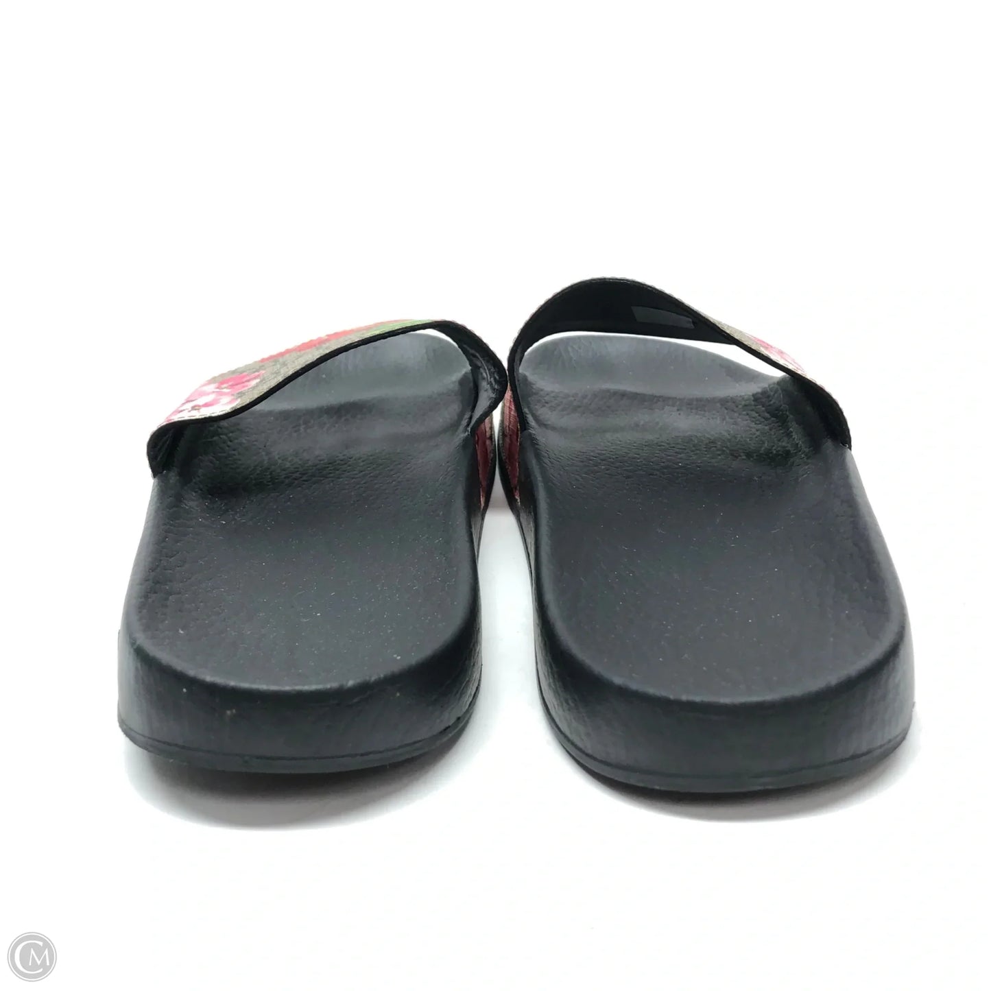 Shoes Luxury Designer By Gucci In Floral Print, Size: 10