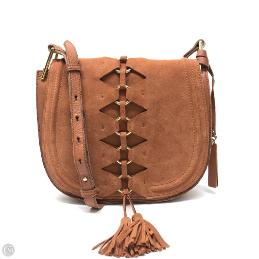 Crossbody Leather By Vince Camuto, Size: Medium