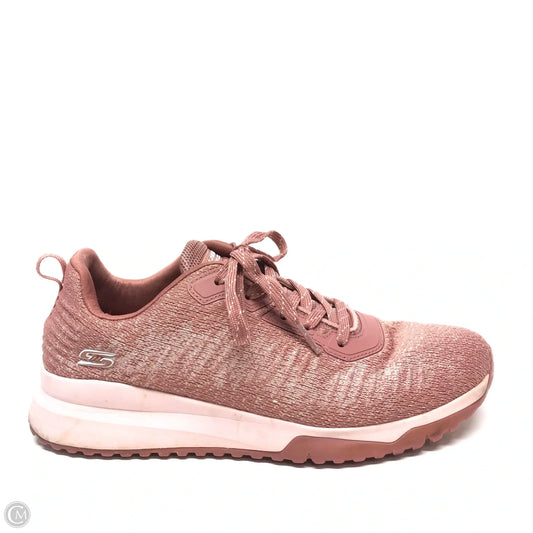 Shoes Athletic By Skechers In Pink, Size: 8