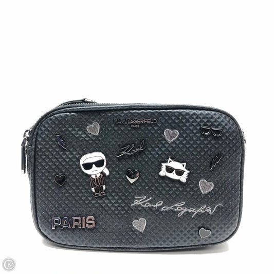 Crossbody Designer By Karl Lagerfeld, Size: Medium