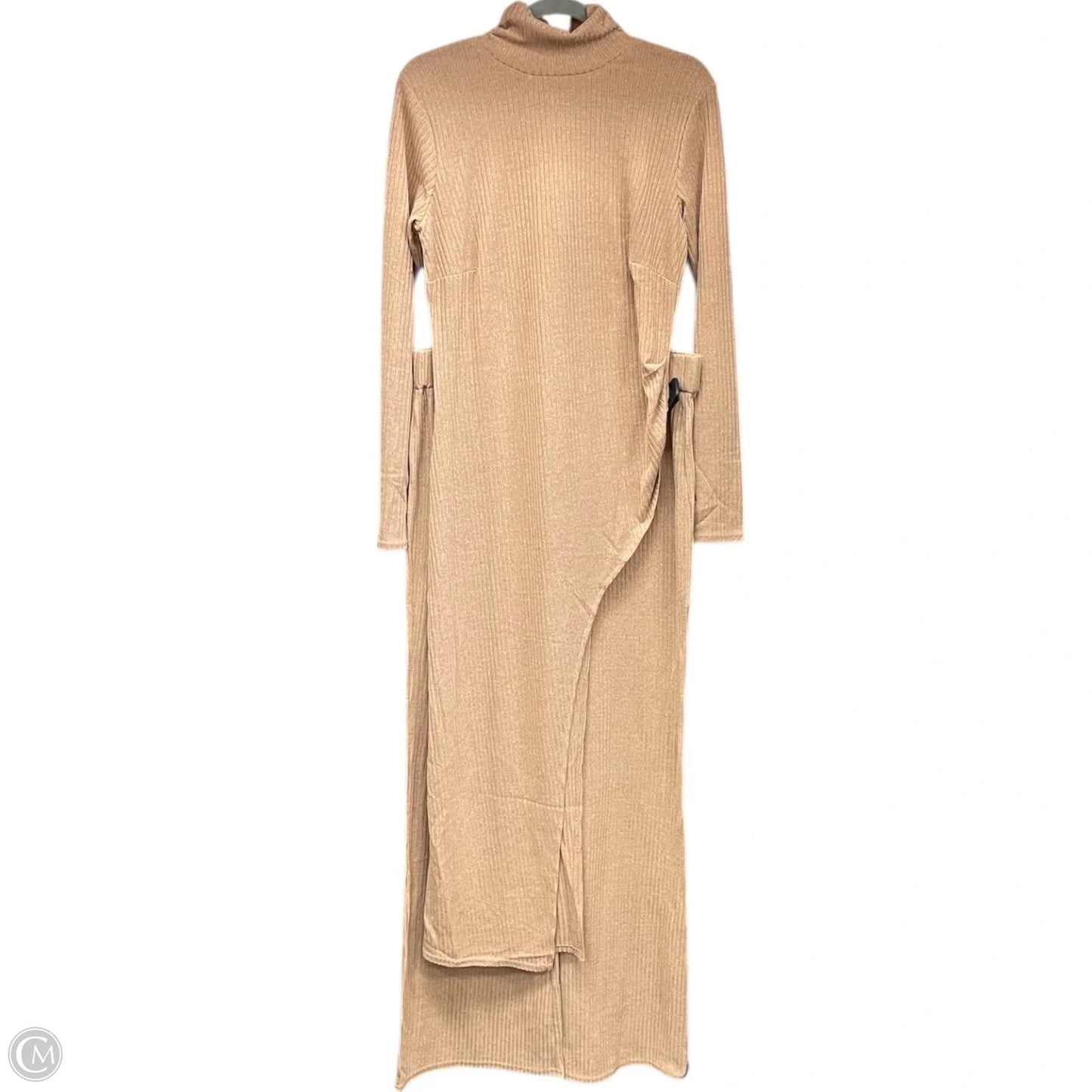 Pants Set 2pc By Fashion Nova In Tan, Size: 1x