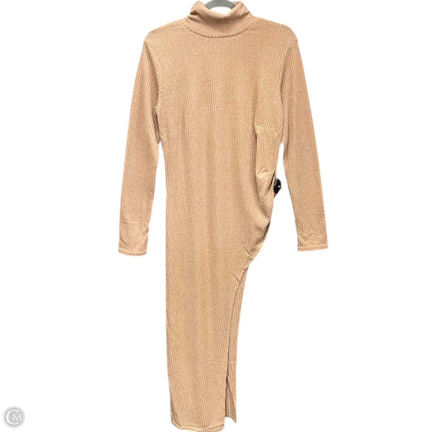 Pants Set 2pc By Fashion Nova In Tan, Size: 1x