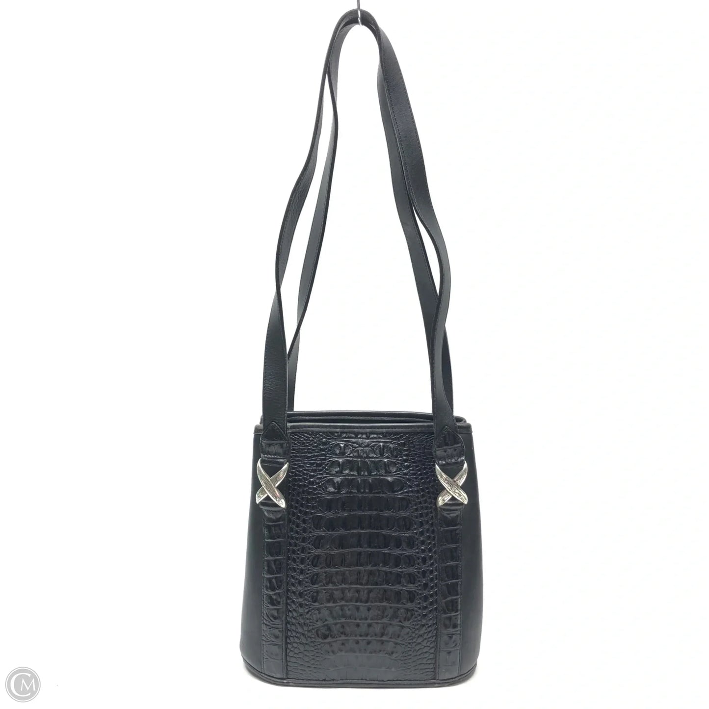 Handbag Leather By Brighton, Size: Medium