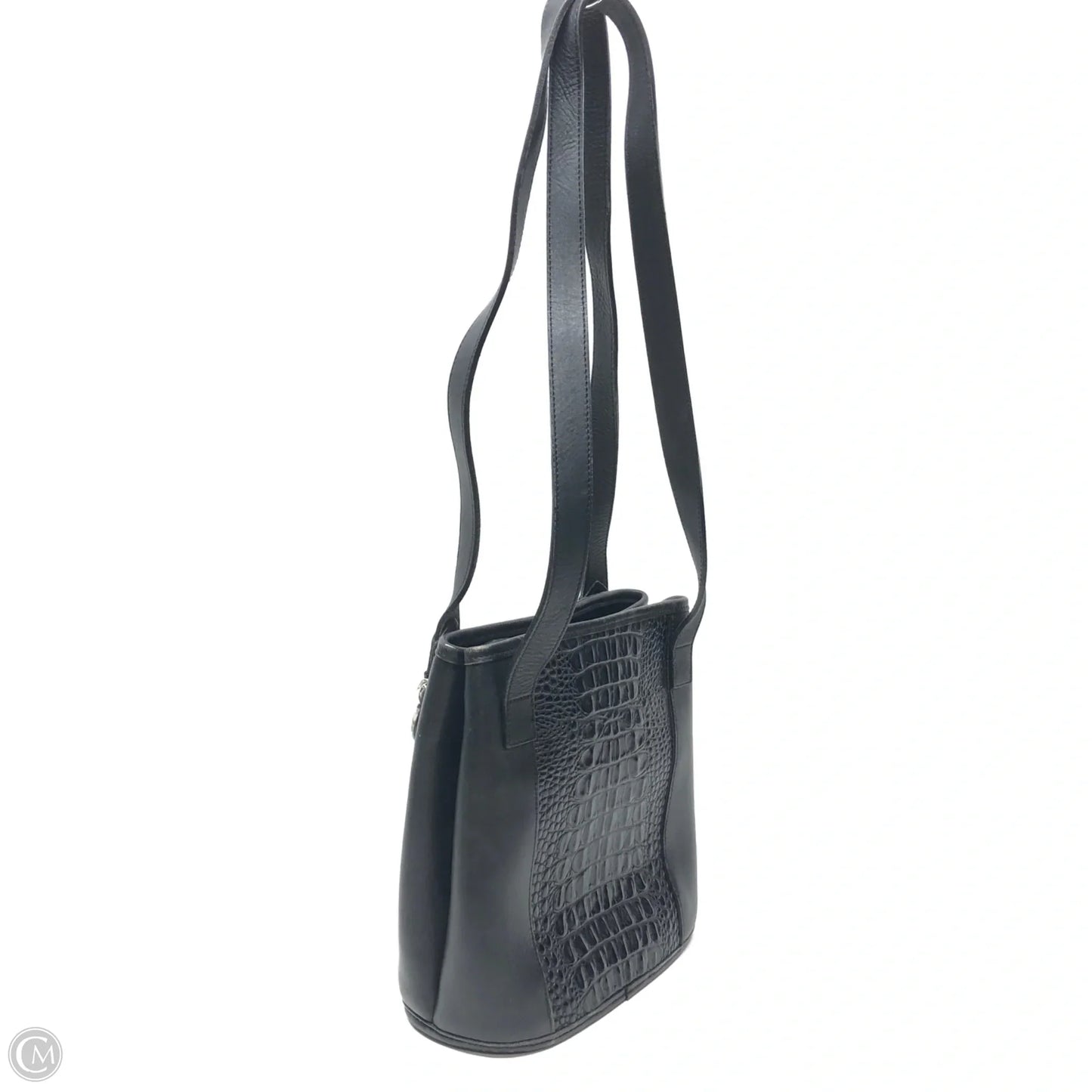 Handbag Leather By Brighton, Size: Medium