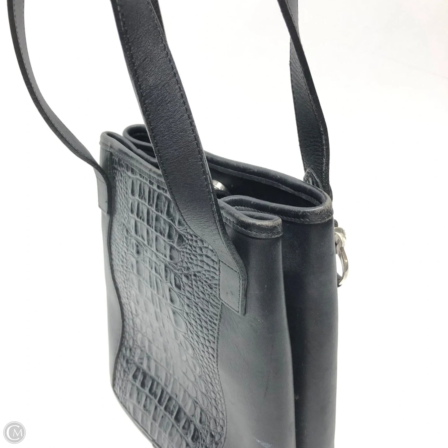 Handbag Leather By Brighton, Size: Medium