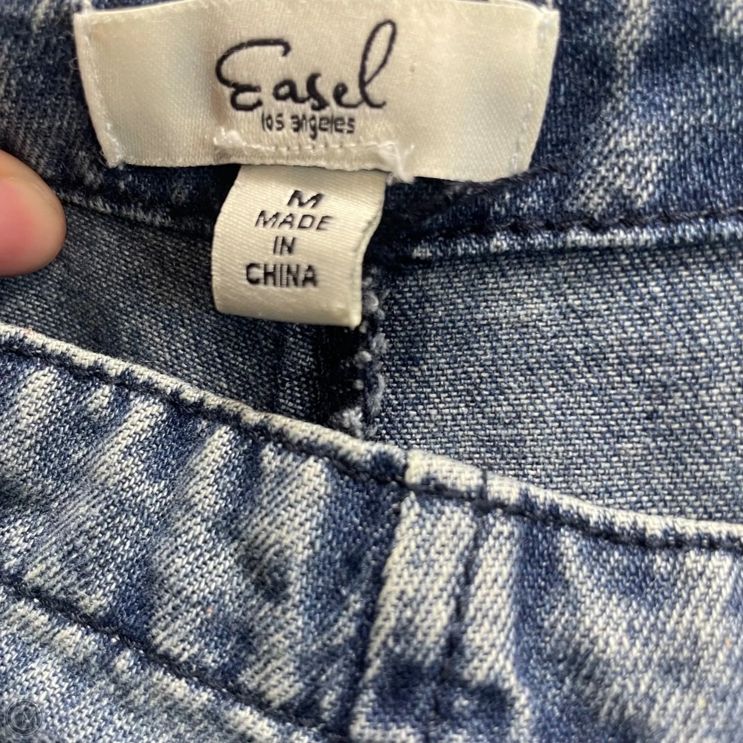 Overalls By Easel In Blue Denim, Size: M