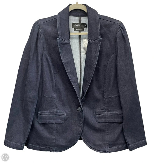 Blazer By Torrid In Blue Denim, Size: 2x