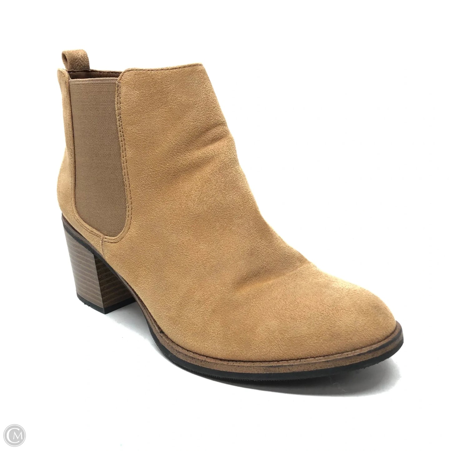 Boots Ankle Heels By White Mountain In Tan, Size: 8