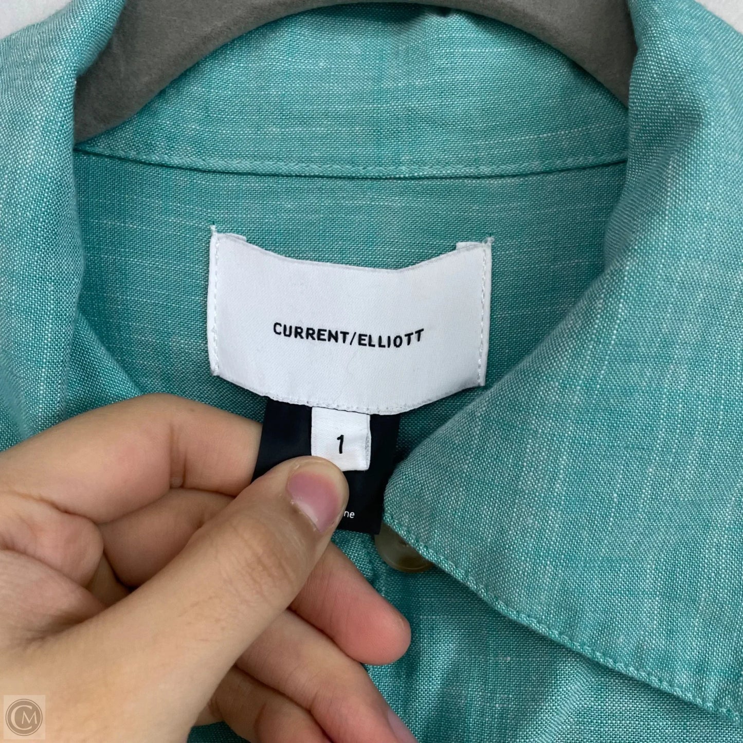 Dress Casual Midi By Current Elliott In Green, Size: Xs