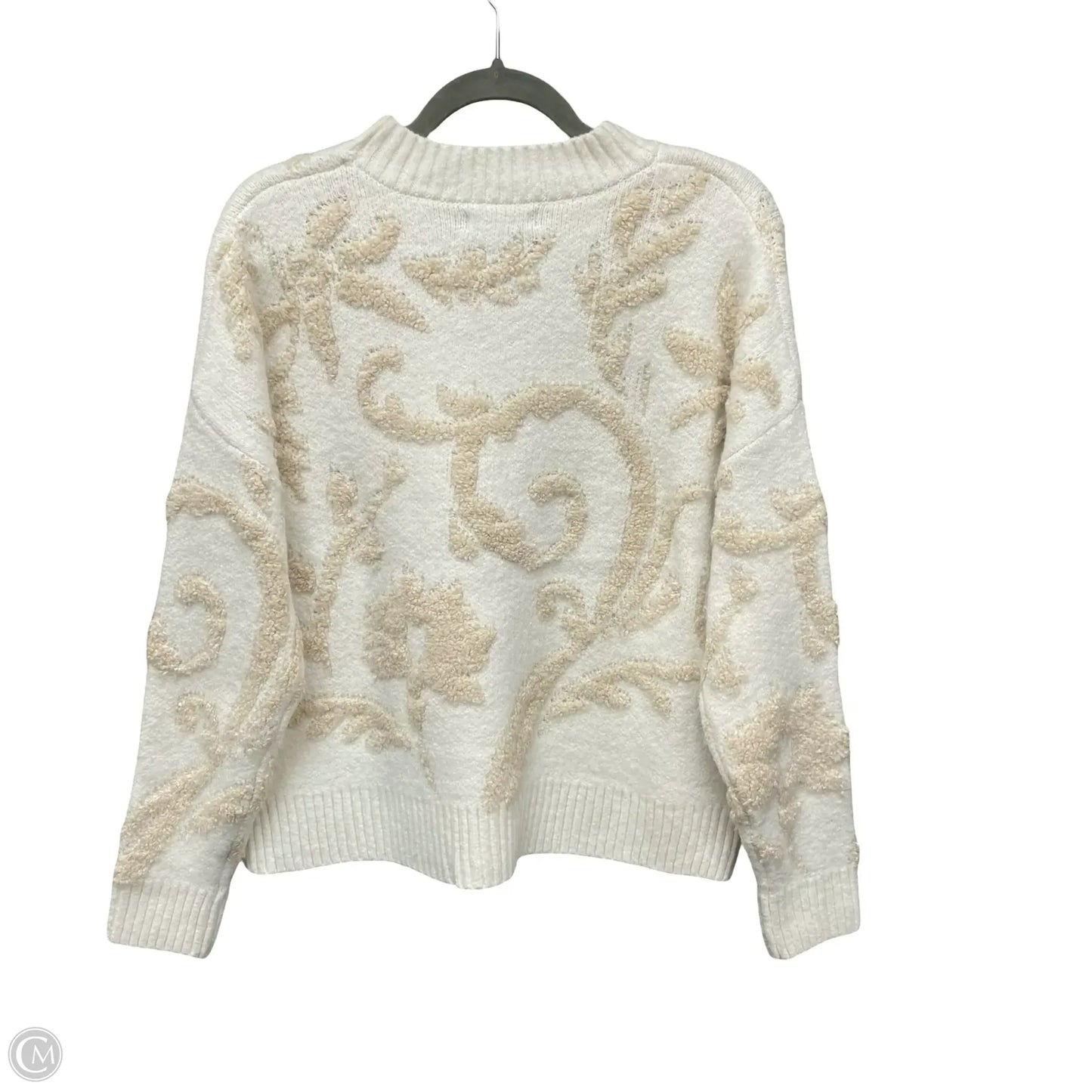 Sweater By Cynthia Rowley In Beige, Size: M