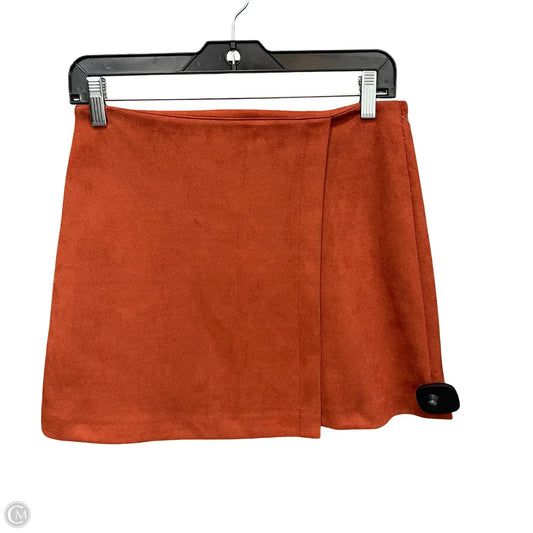 Skirt Mini & Short By Gianni Bini In Orange, Size: 2