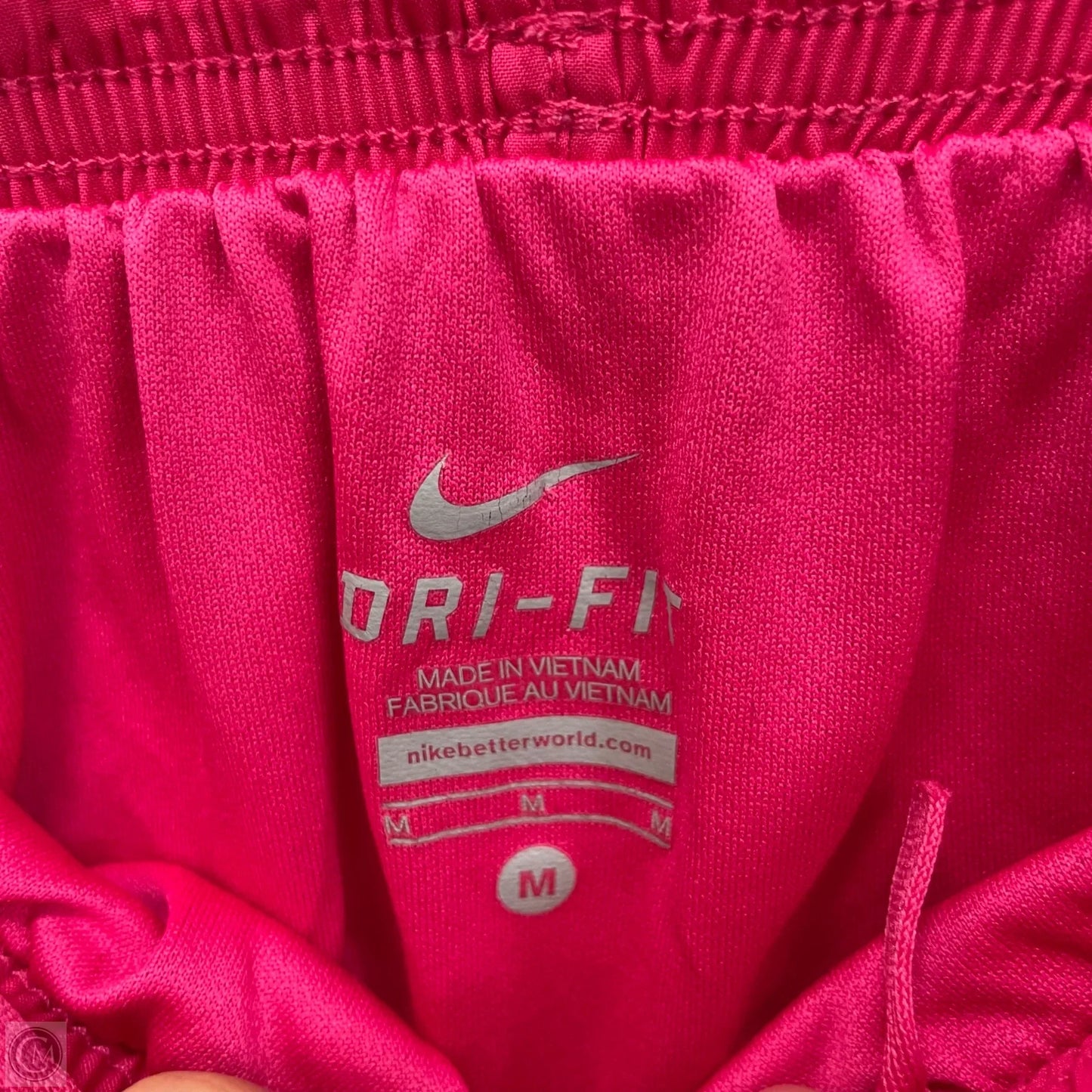 Athletic Shorts By Nike Apparel In Pink, Size: M