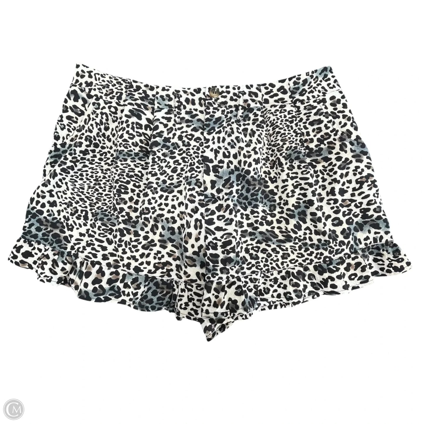 Shorts By Umgee In Leopard Print, Size: Xl