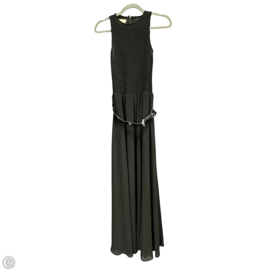 Dress Casual Maxi By Michael By Michael Kors In Black, Size: S