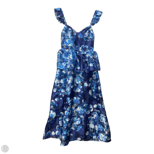 Dress Casual Midi By Lulus In Blue, Size: S