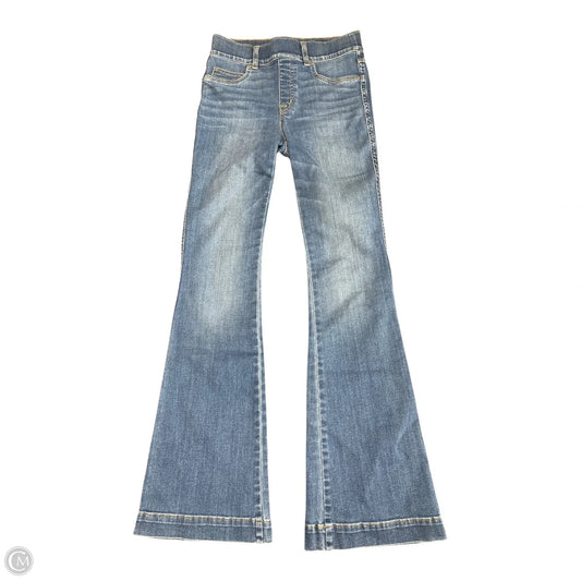 Jeans Boot Cut By Spanx In Blue Denim, Size: S