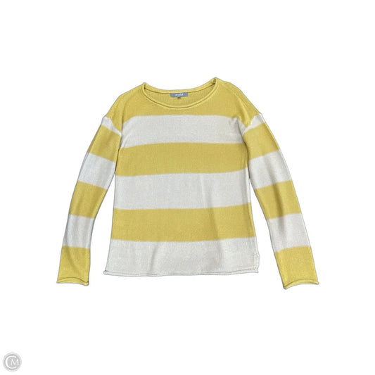 Sweater By Marled In Cream & Yellow, Size: S