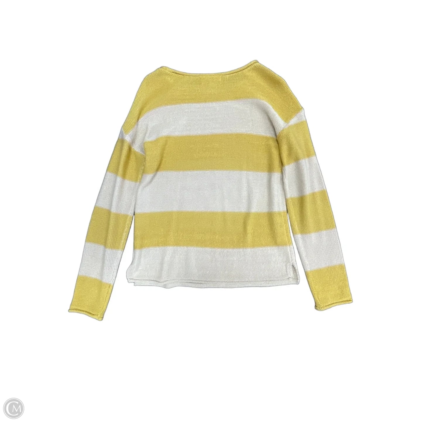 Sweater By Marled In Cream & Yellow, Size: S