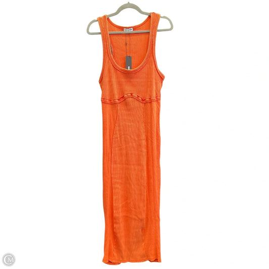 Dress Casual Maxi By Fashion Nova In Orange, Size: 2x