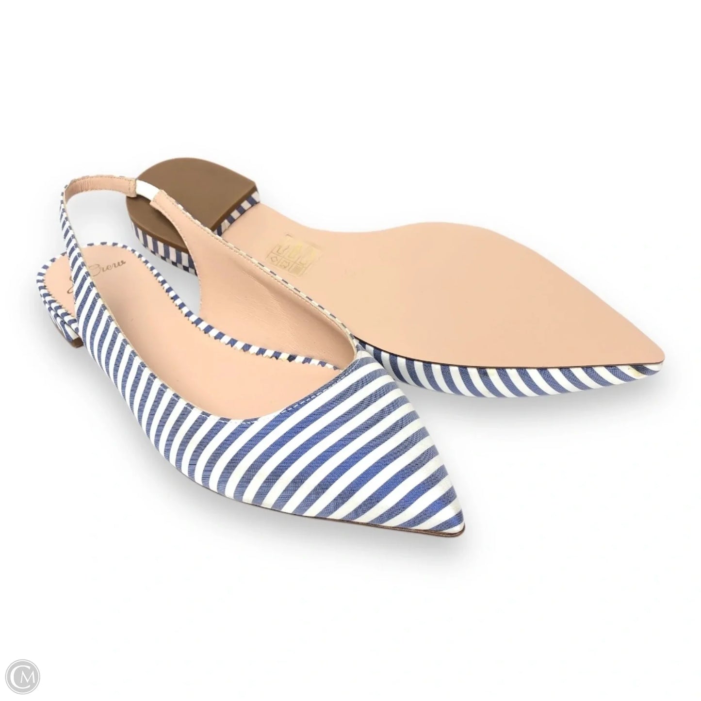 Shoes Flats By J. Crew In Striped Pattern, Size: 6