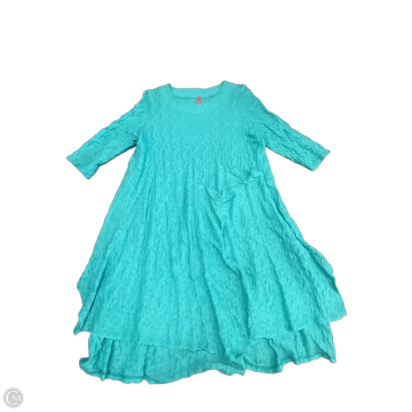 Dress Casual Midi By Ic By Connie K In Teal, Size: L